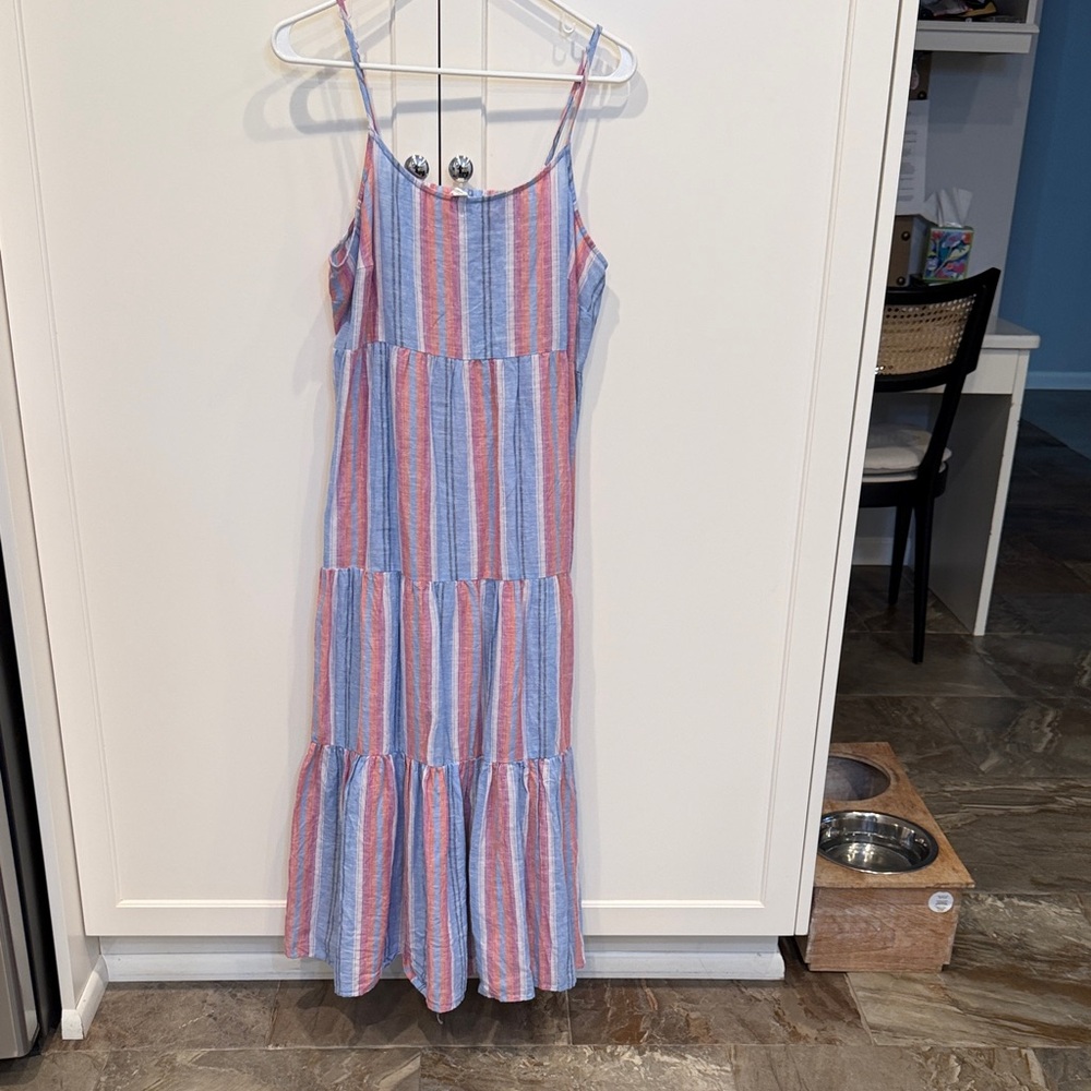 beachlunchlounge Multicolor Striped Maxi Dress